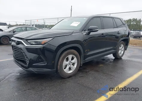 2025 Toyota Grand Highlander Le from USA, damaged, VIN 5TDAAAA53SS025198